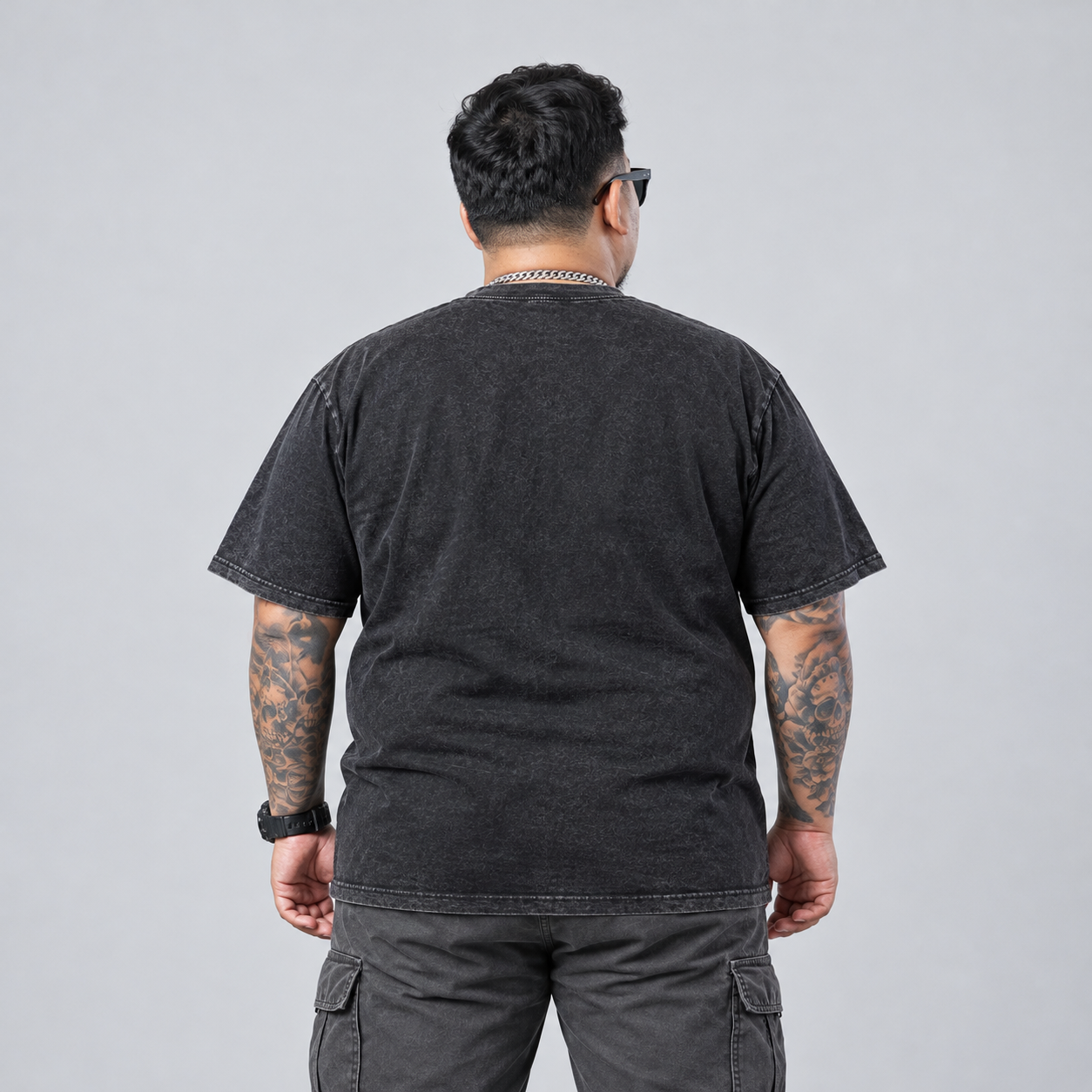 Bigjordan - Phantom Kaos Washed Big Size Boxy Oversize Cotton Combed 24s 2