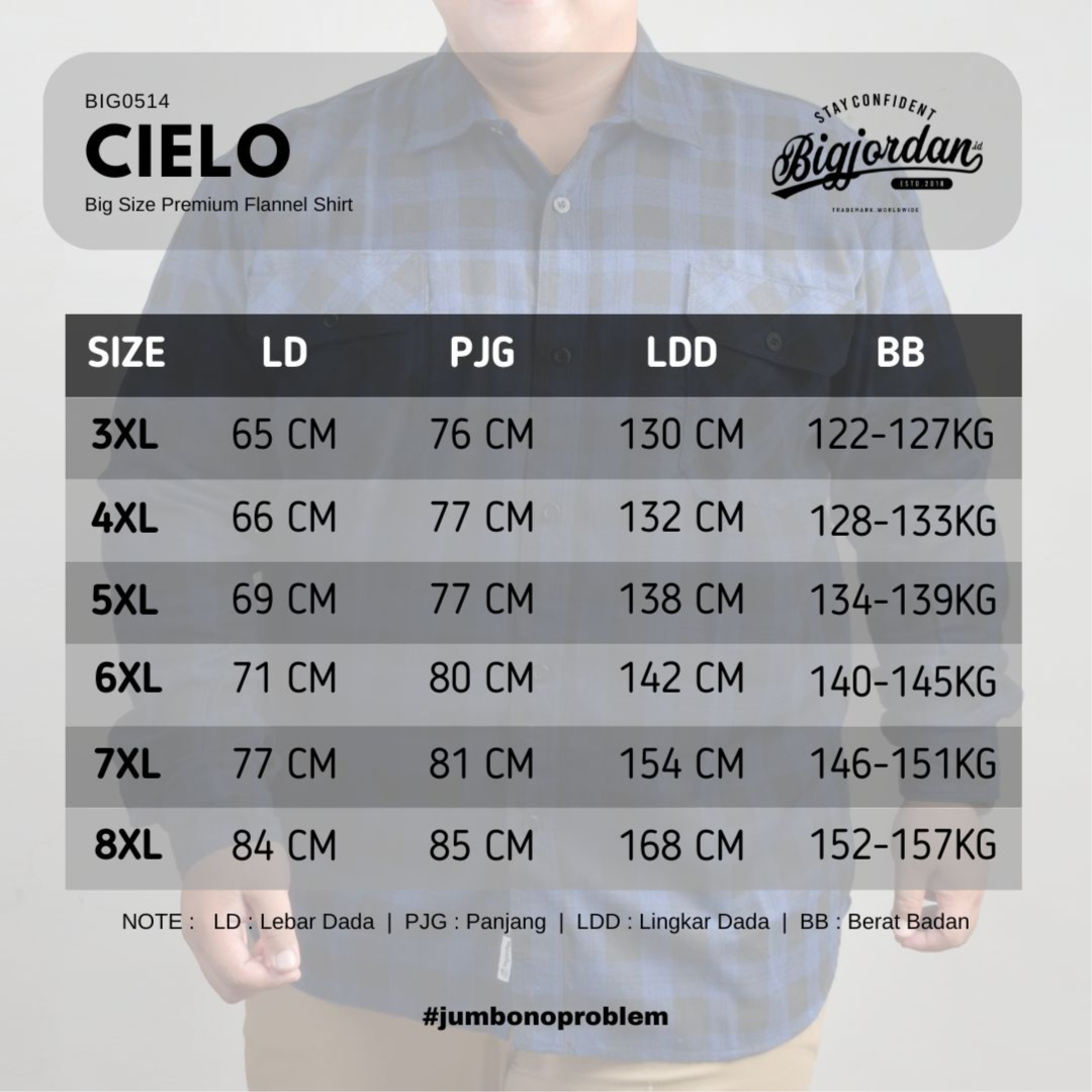 CIELO - KEMEJA FLANNEL LENGAN PANJANG 2
