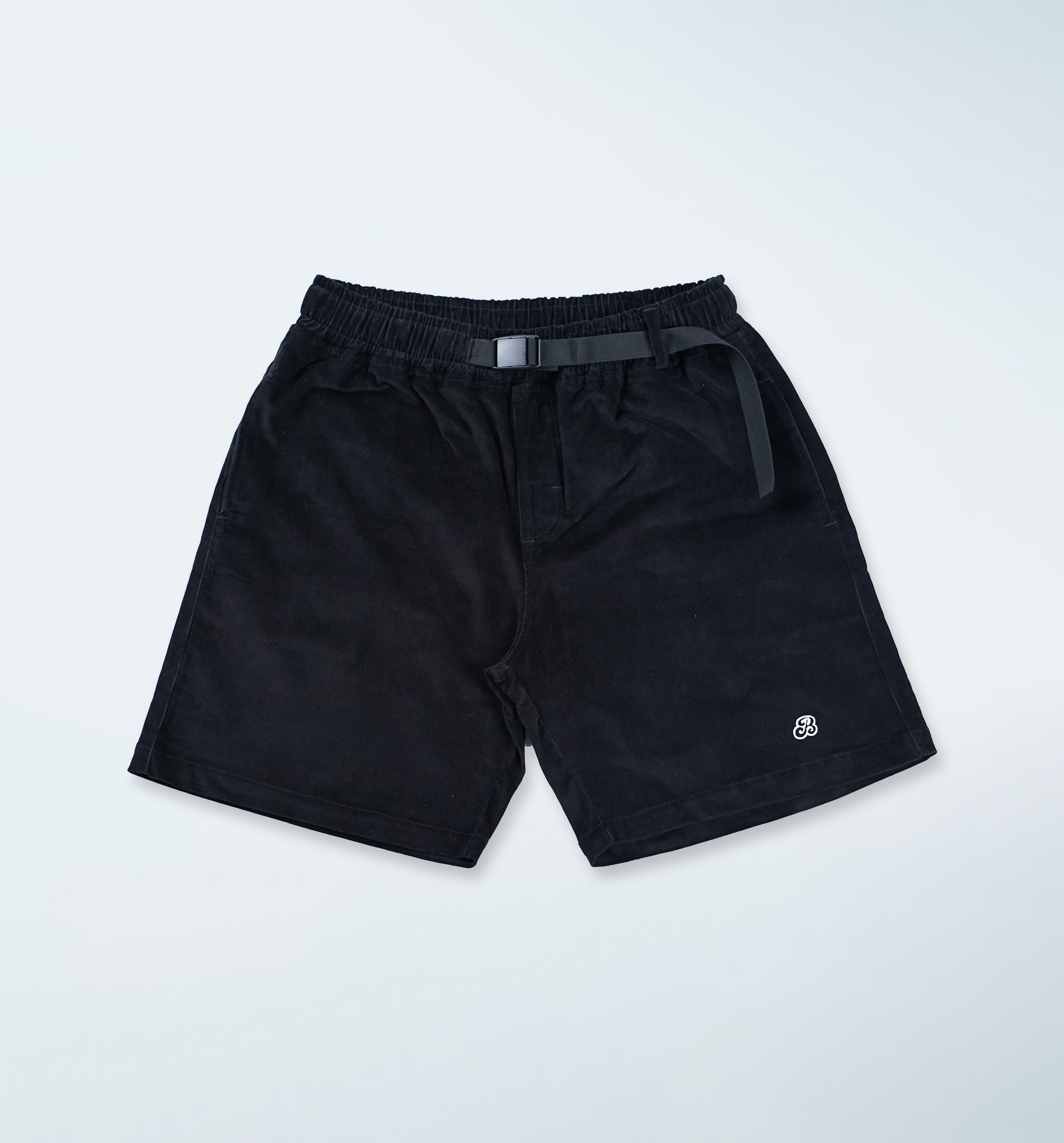 RIKISHI - CELANA CORDUROY PENDEK BLACK 5