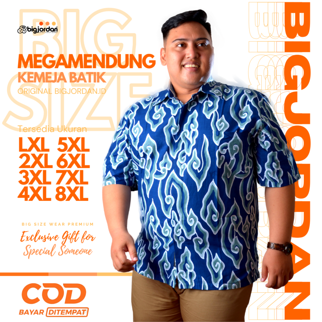 MEGAMENDUNG - KEMEJA BATIK PENDEK 2