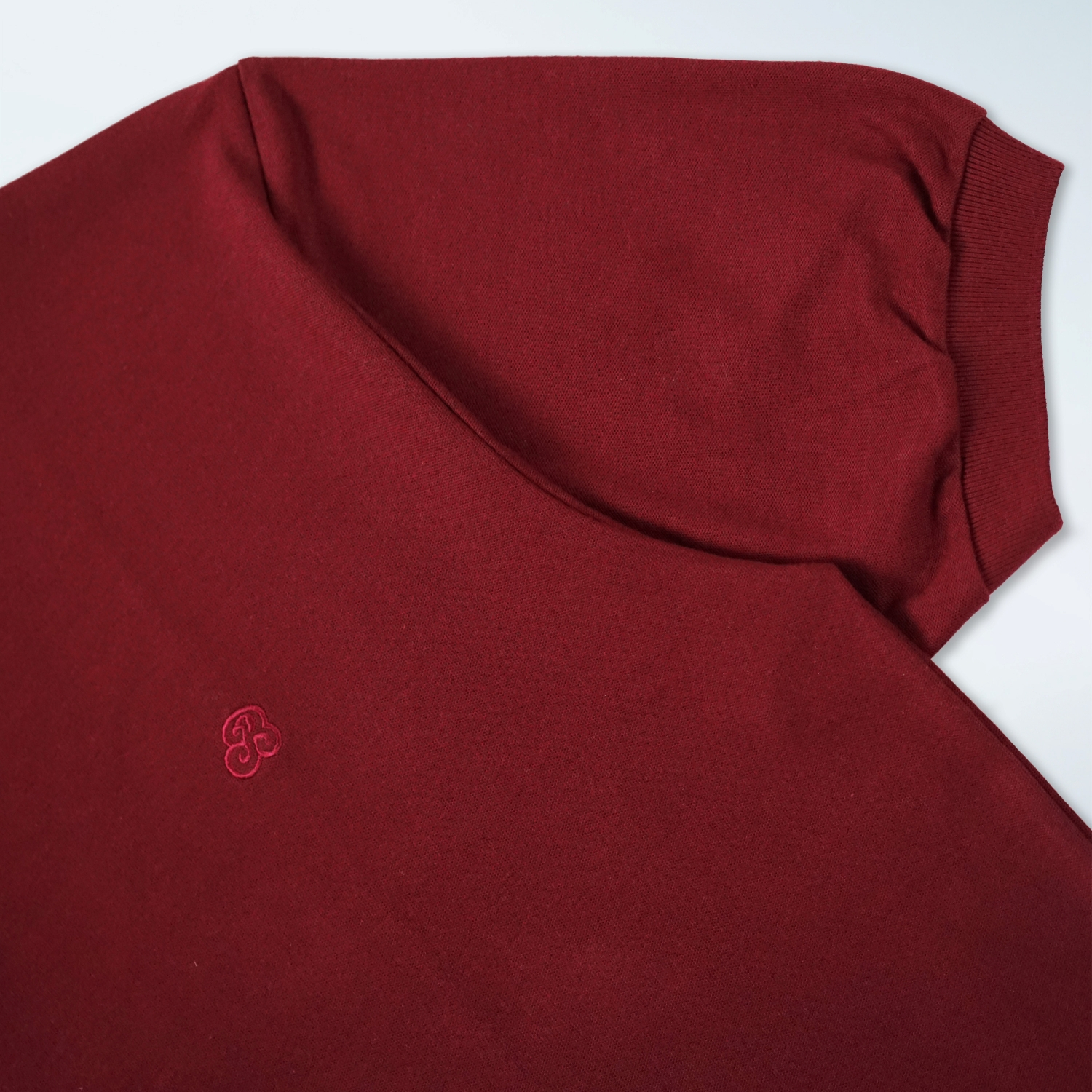 ELKAN - POLO SHIRT ZIPPER BURGUNDI 7