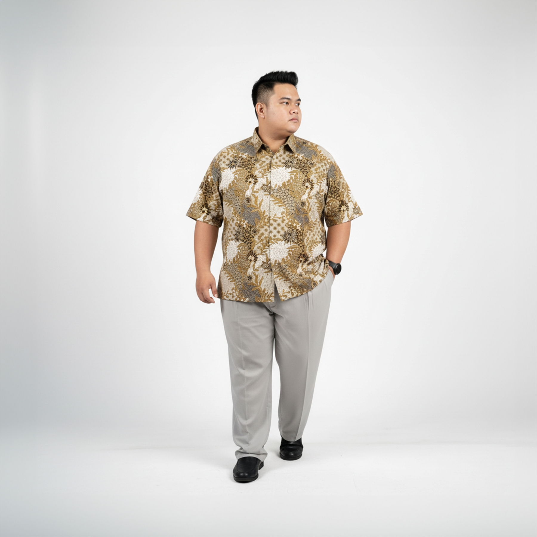 ELEGANZA - KEMEJA BATIK PENDEK 5