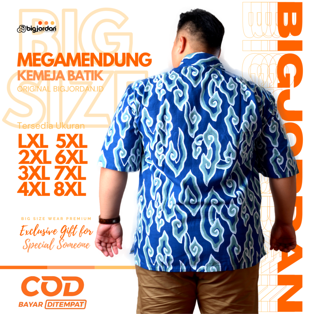 MEGAMENDUNG - KEMEJA BATIK PENDEK 3