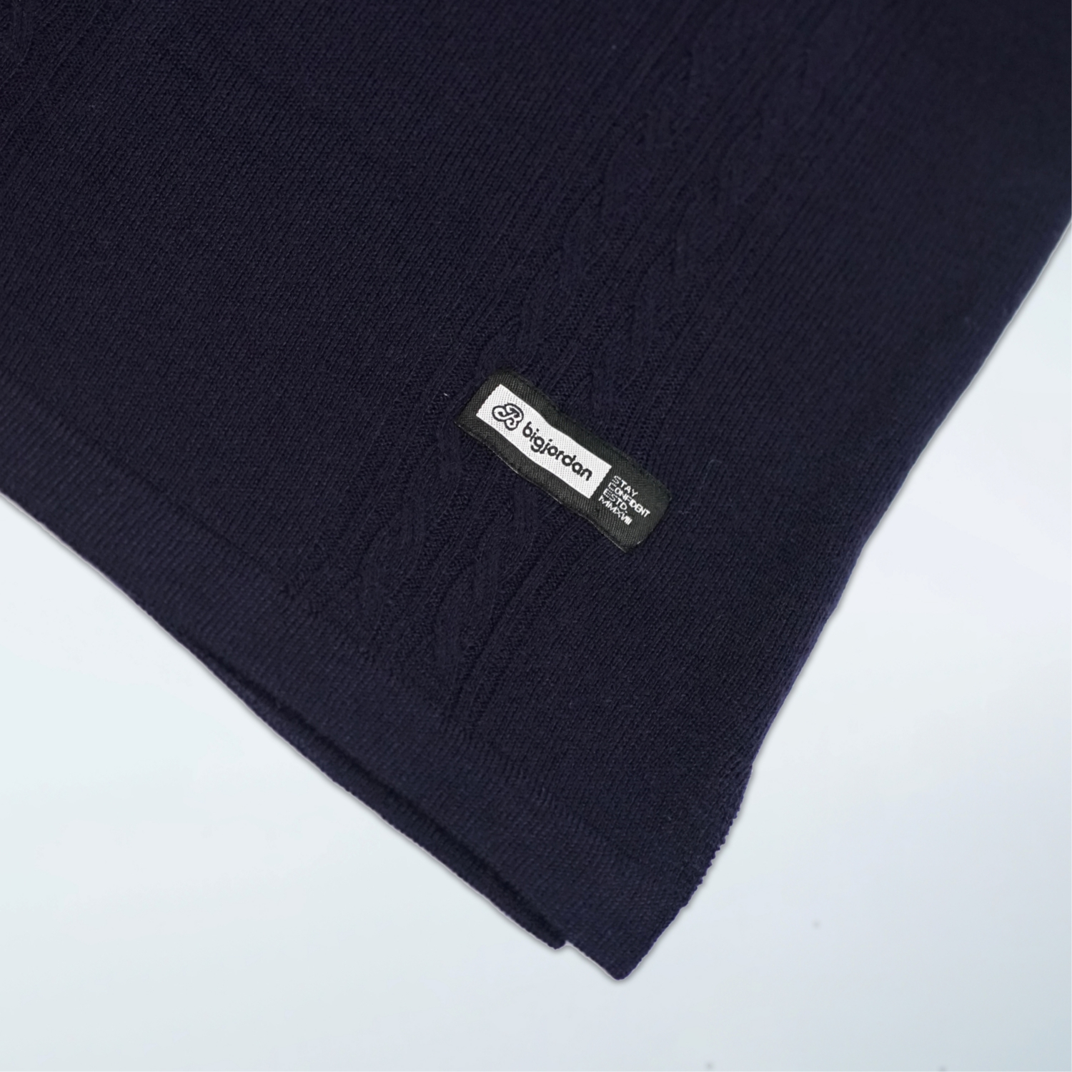 AZZURRO - POLO SHIRT AKRILIK BIRU TUA 4